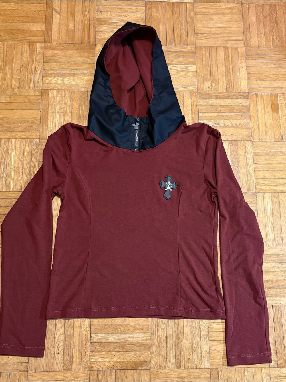 Custom Chrome Hearts Lather Hood Hoodie